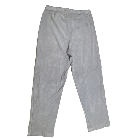 Cathy Daniels Soft Gray High Waist Pull On Corduroy Pants Size XL - Picture 3 of 12
